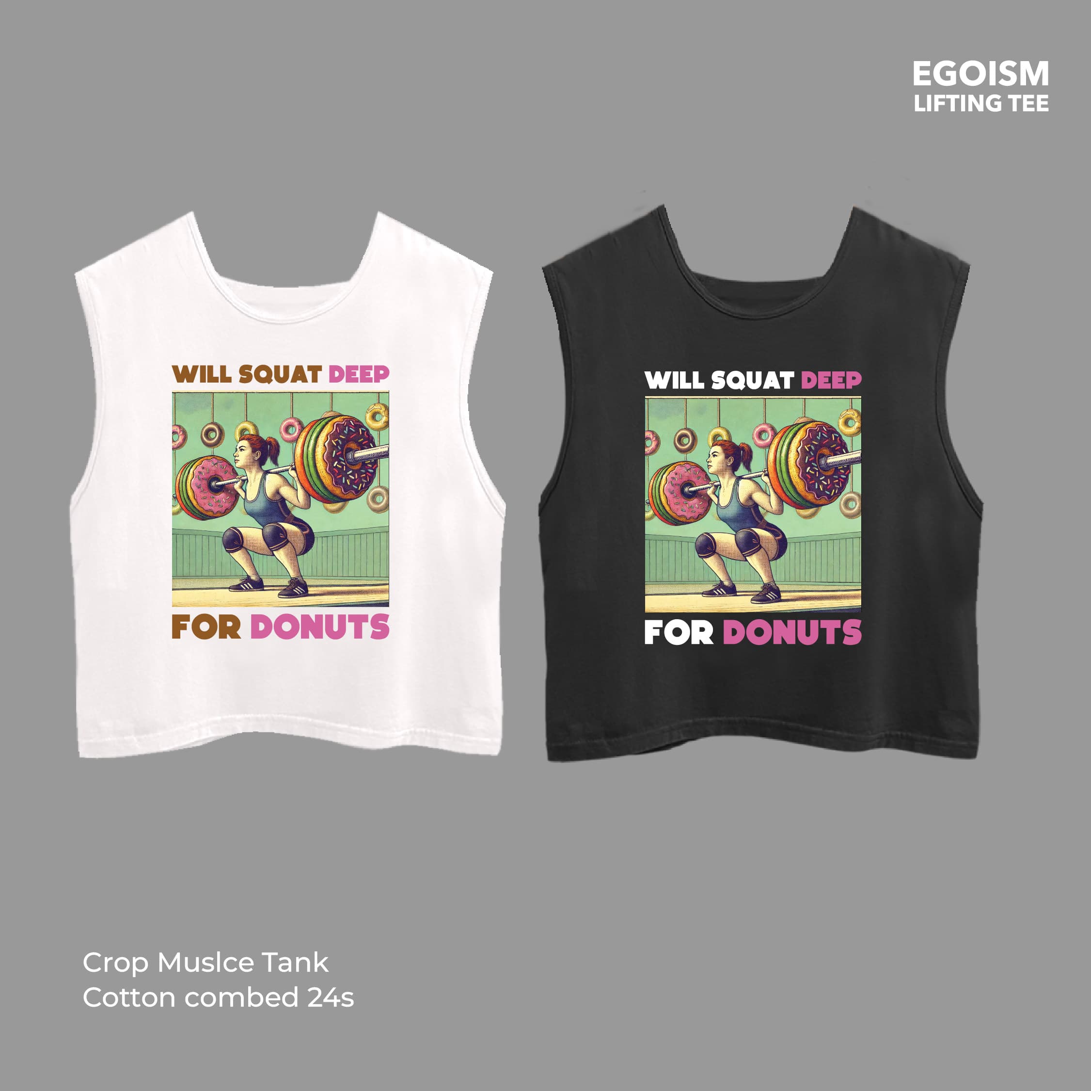 squat for donut tshirt 43