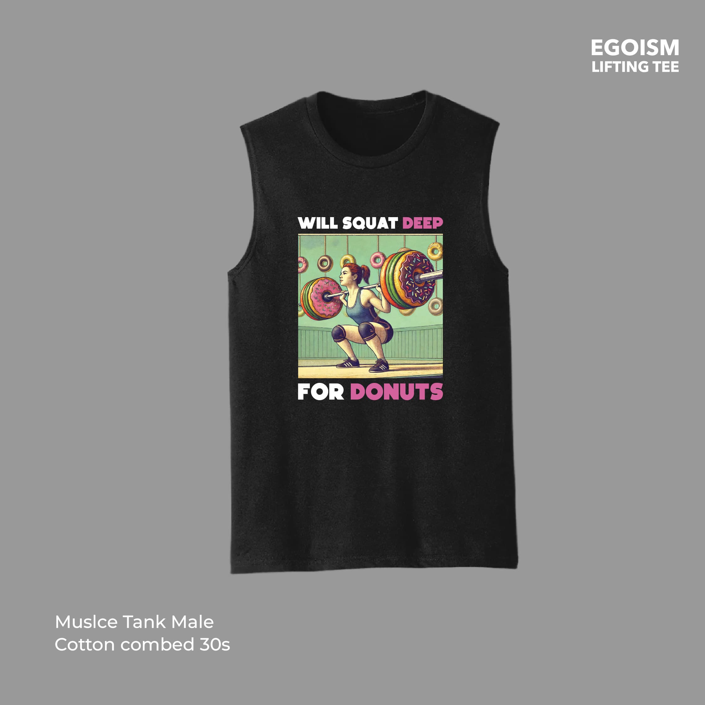 squat for donut tshirt 44