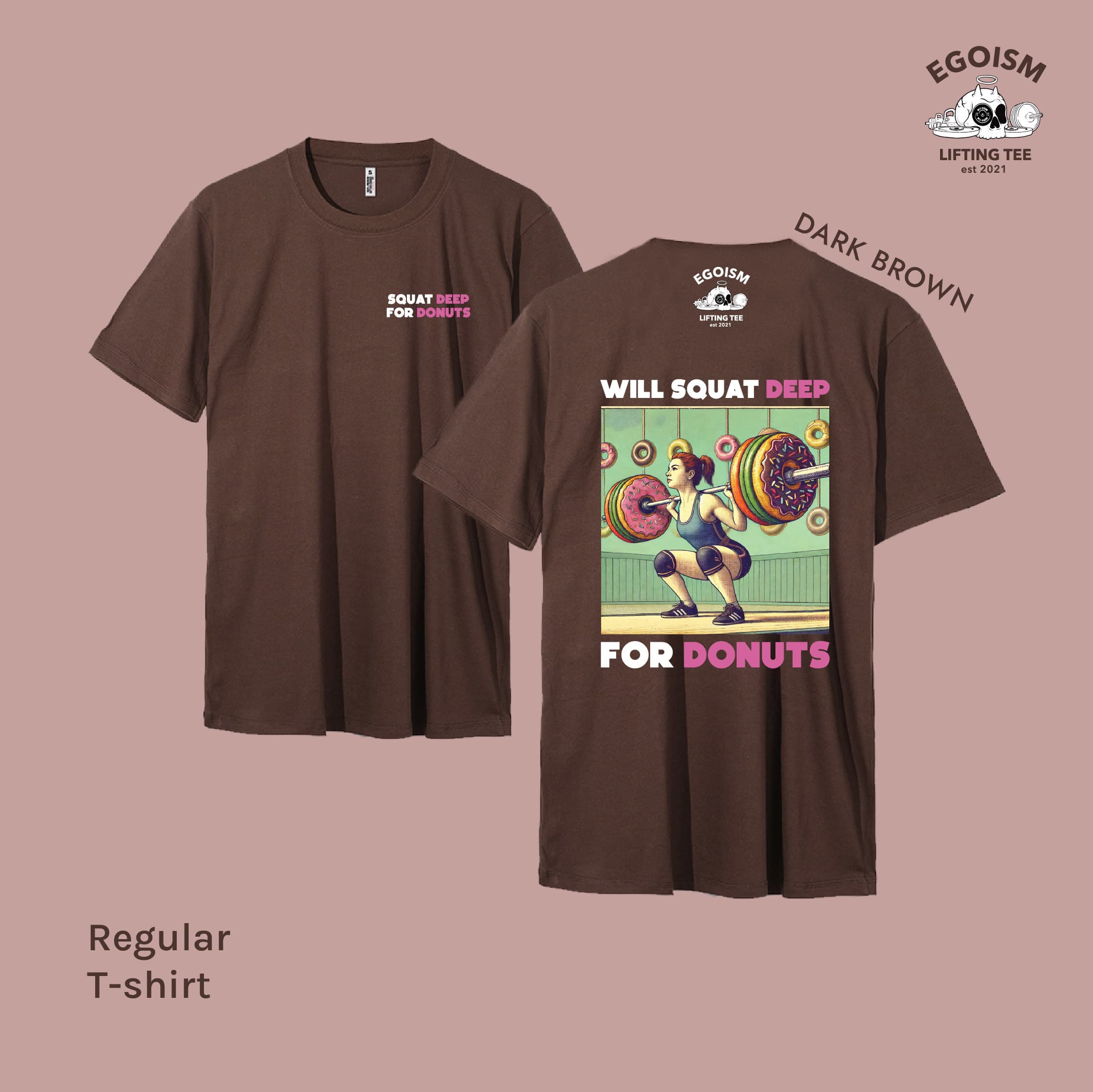 squat for donut tshirt 51