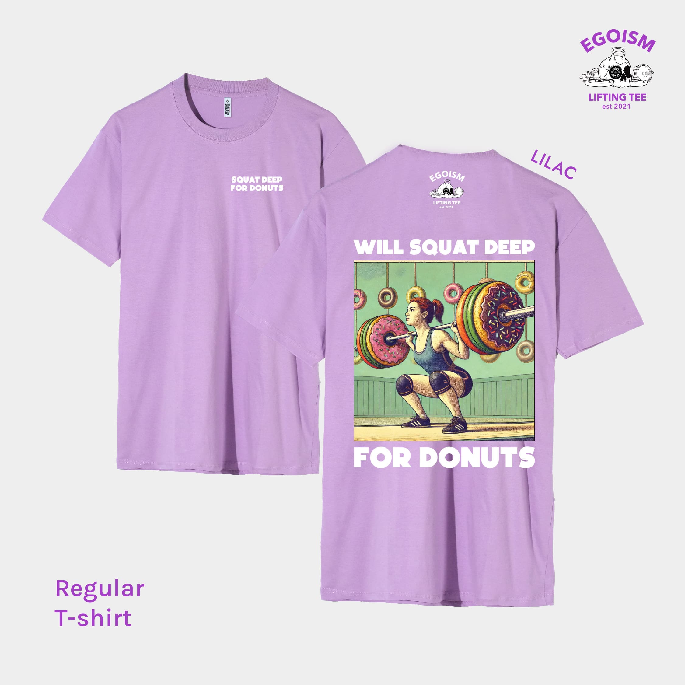 squat for donut tshirt 53
