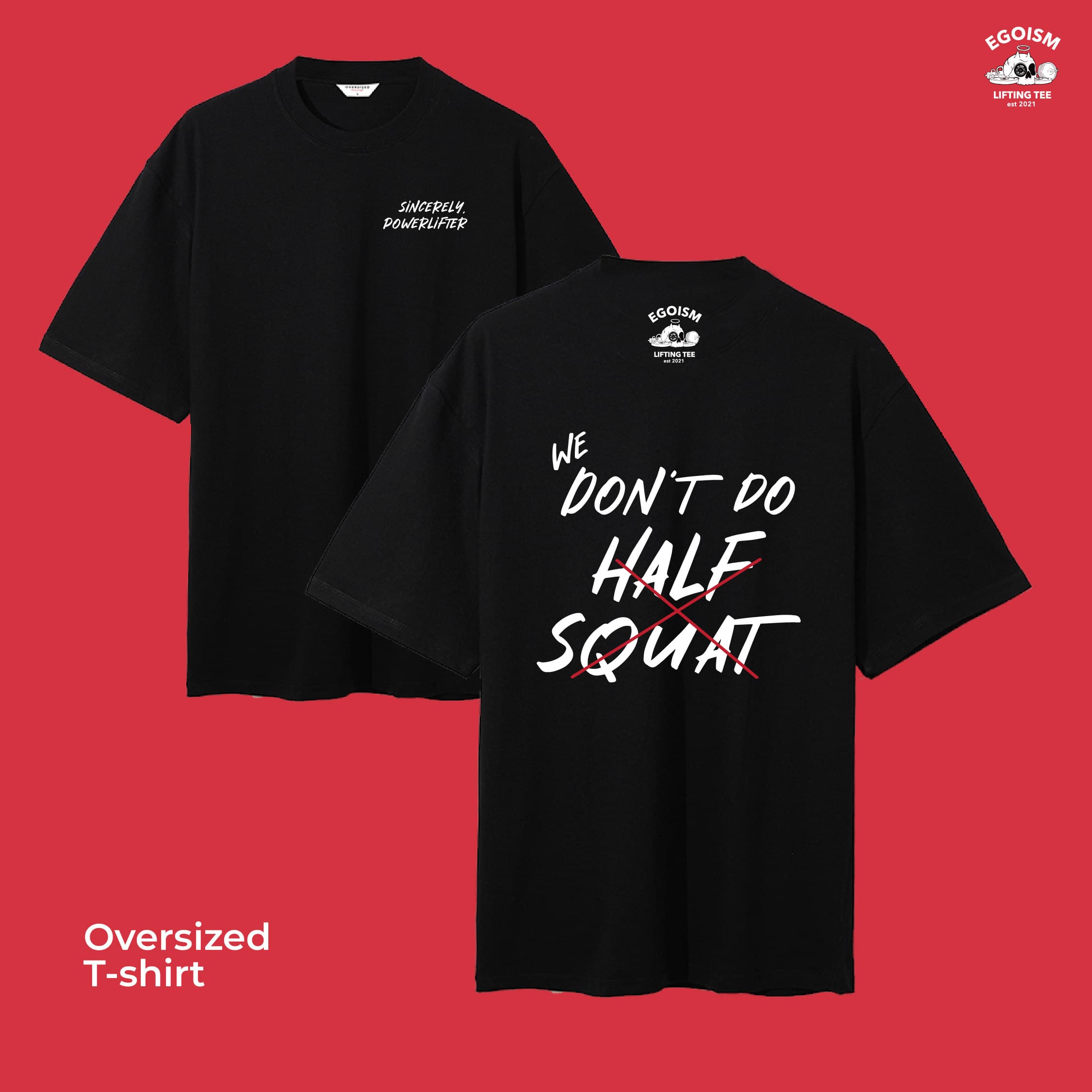 we dont do half squat tshirt 5