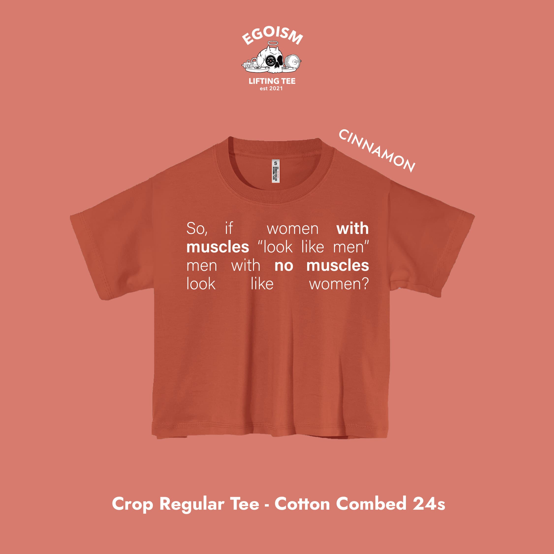 Women with muscle tshirt 11