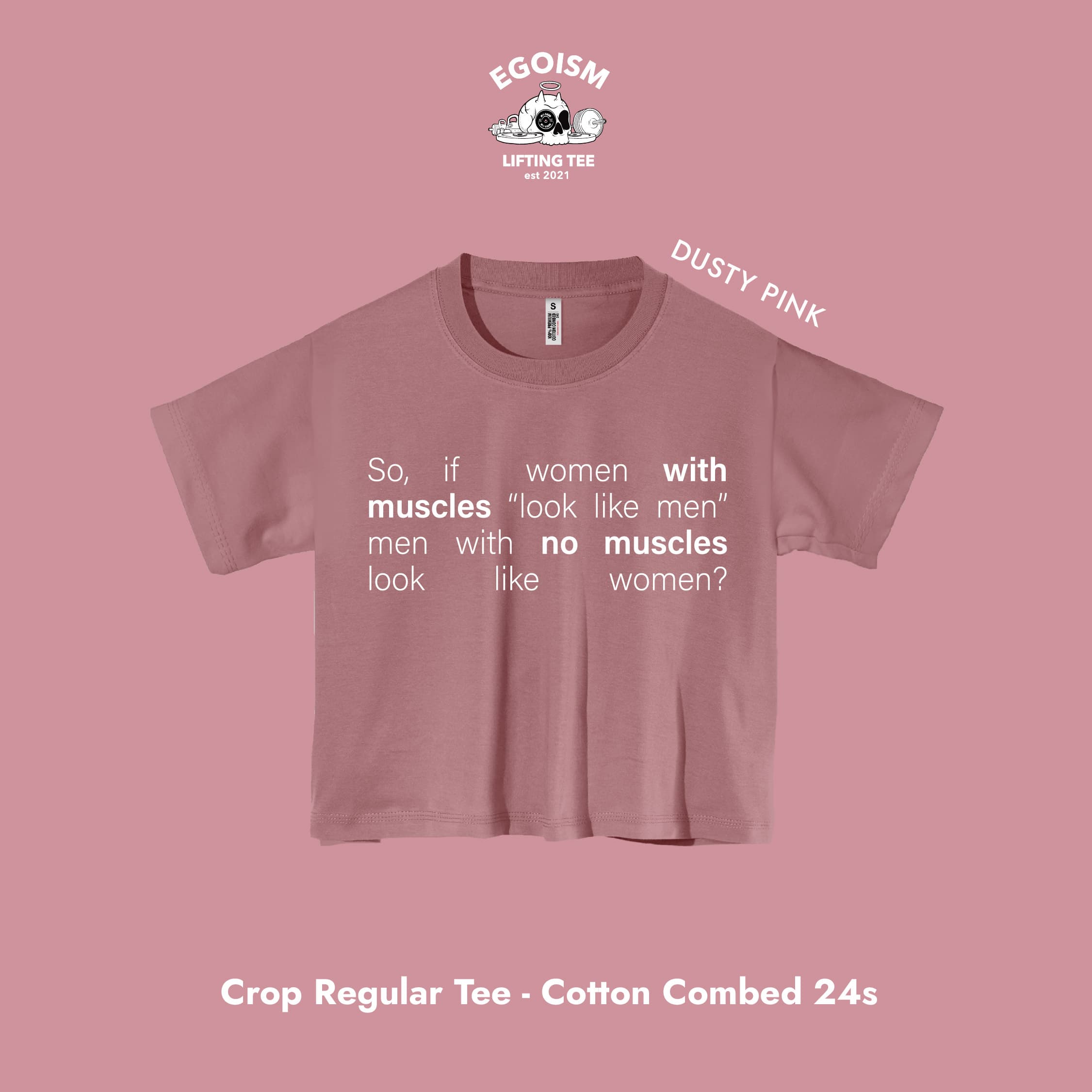 Women with muscle tshirt 15