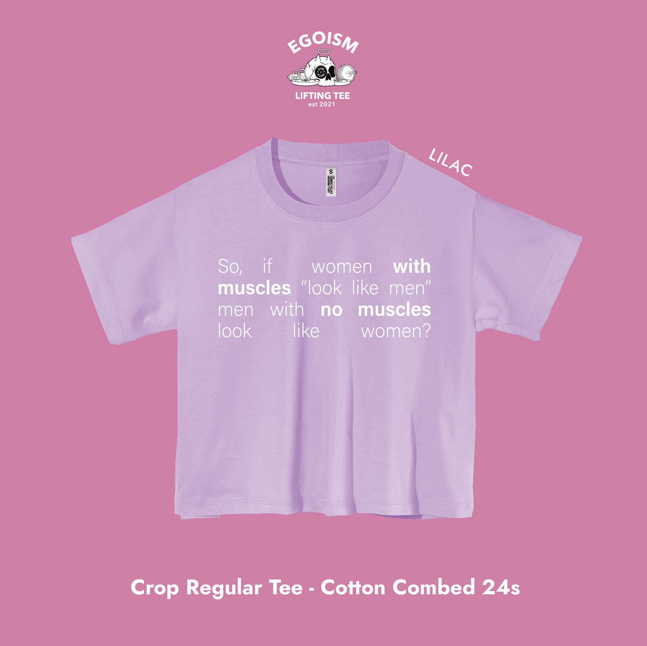 Women with muscle tshirt 19