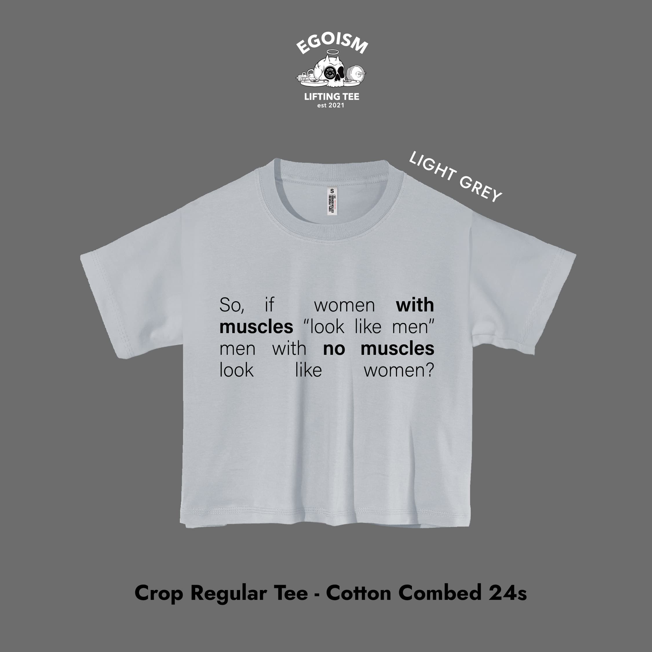 Women with muscle tshirt 20