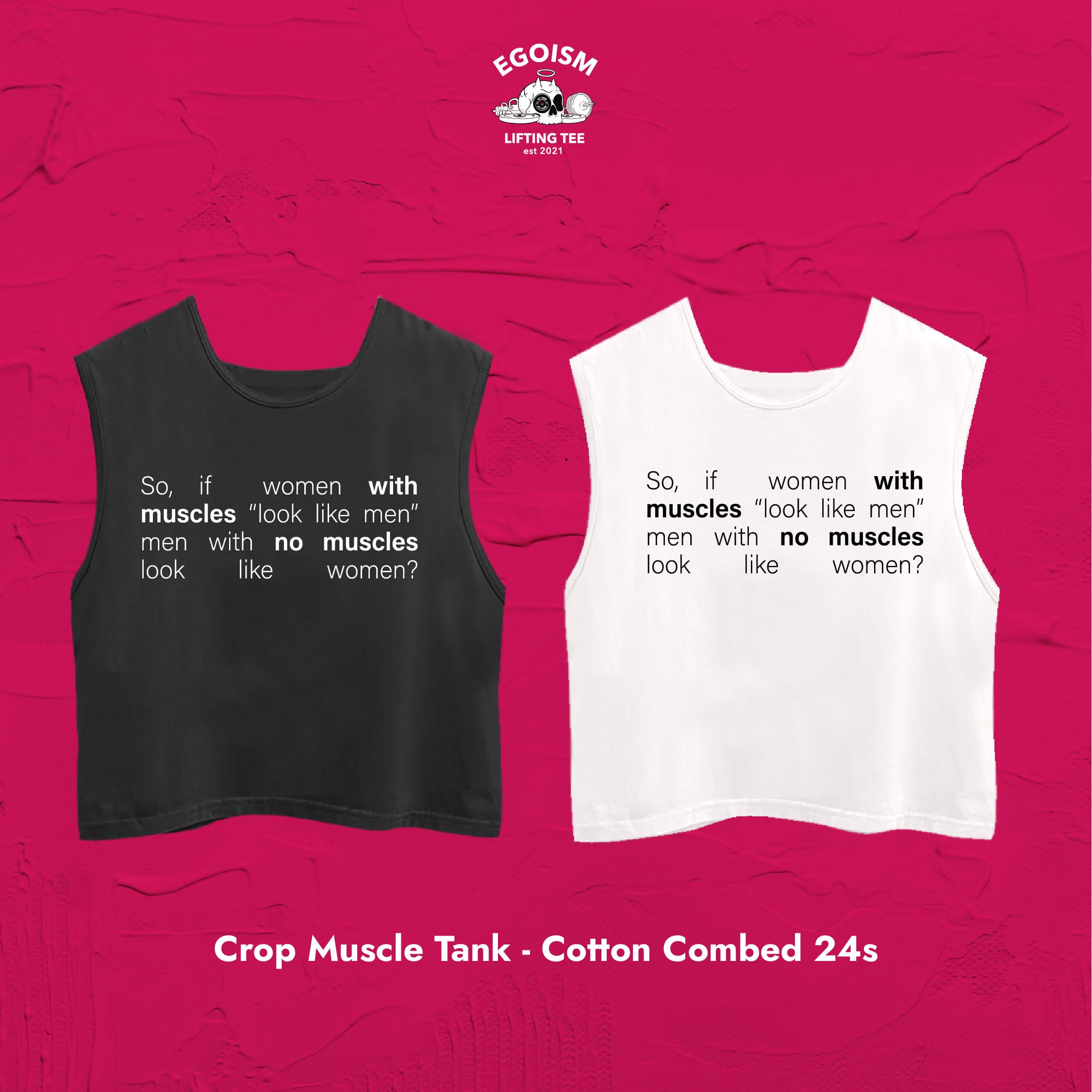 Women with muscle tshirt 27