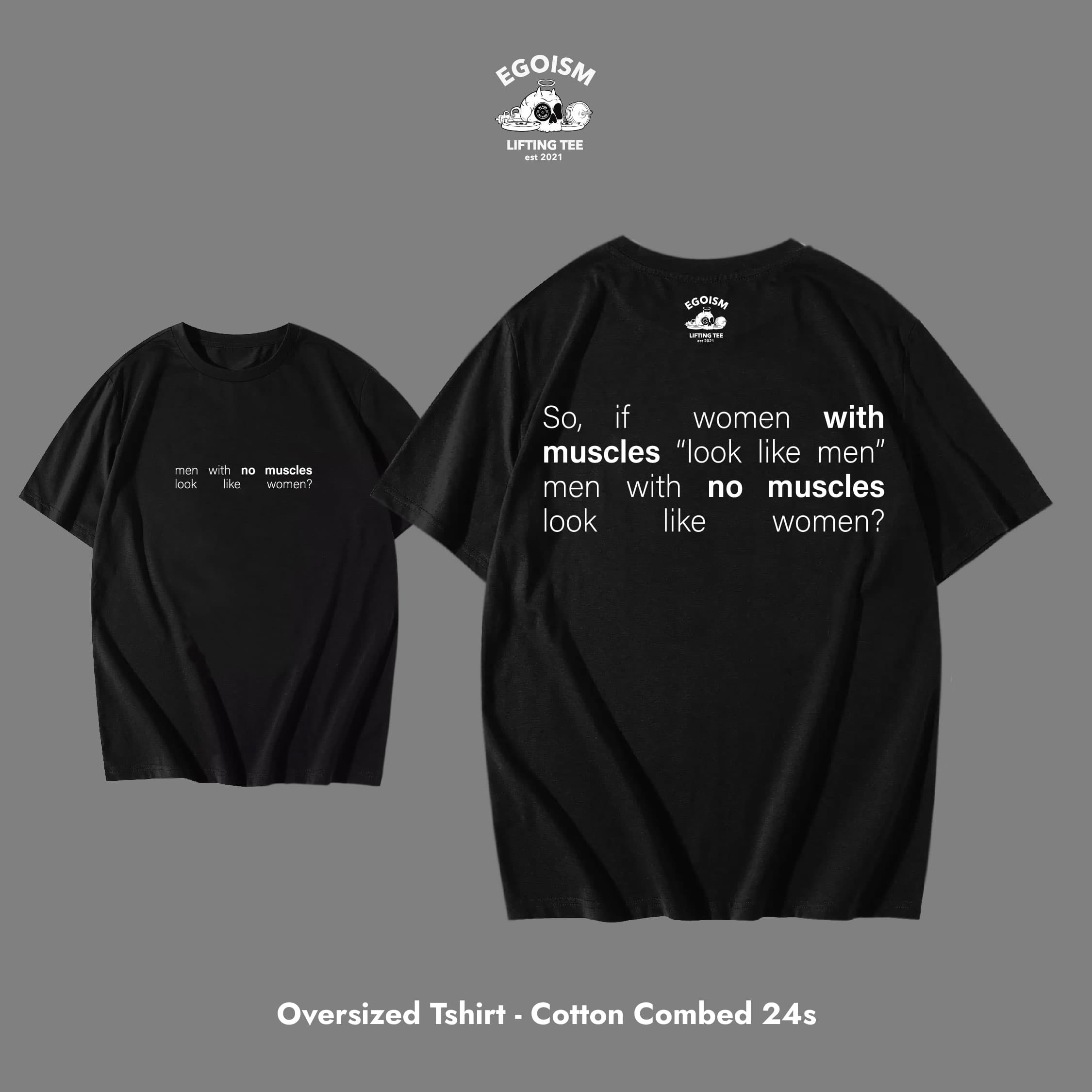Women with muscle tshirt 28